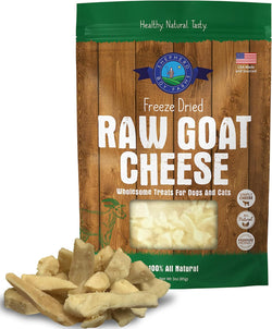 Shepherd Boy Farms Freeze-Dried Raw Goat Cheese For Dogs and Cats (3 oz (Small)) image