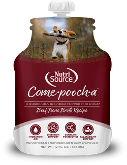 NutriSource Come Pooch-A Broth Beef Recipe Dog Food (12 oz) image
