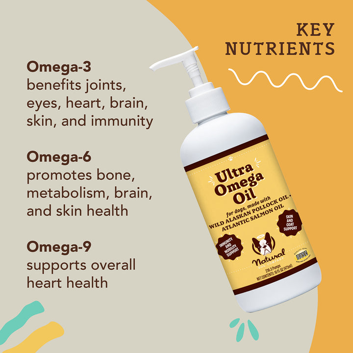 Natural Dog Company Ultra Omega Oil (16 oz)