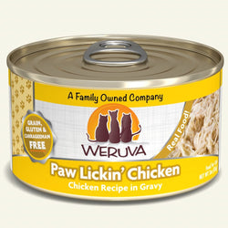 Weruva Paw Lickin’ Chicken Chicken Recipe in Gravy Canned Cat Food image