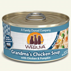 Weruva Grain Free Grandma's Chicken Soup With Chicken & Pumpkin Canned Cat Food image