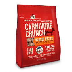 Stella & Chewy's Carnivore Crunch Grain Free Beef Recipe Freeze Dried Raw Dog Treats image