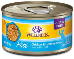 Wellness Complete Health Natural Grain Free Chicken and Herring Pate Wet Canned Cat Food image