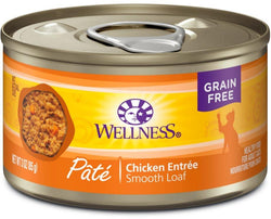 Wellness Complete Health Natural Grain Free Chicken Pate Wet Canned Cat Food image