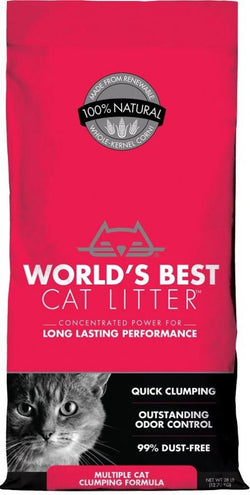 World's Best Multiple Cat Clumping Formula Cat Litter image