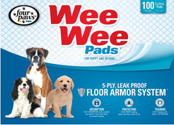 Four Paws Wee-Wee Pad Puppy Housebreaking Pads image