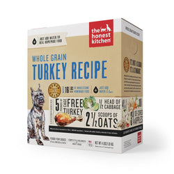 The Honest Kitchen Whole Grain Turkey Recipe Dehydrated Dog Food image