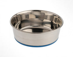 OurPets Premium Rubber-Bonded Stainless Steel Bowl image