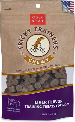 Cloud Star Chewy Tricky Trainers Liver Dog Treats image