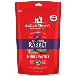Stella & Chewy's Freeze-Dried Raw Dinner Patties For Dogs - Absolutely Rabbit Recipe image