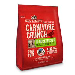 Stella & Chewy's Carnivore Crunch Grain Free Duck Recipe Freeze Dried Raw Dog Treats image