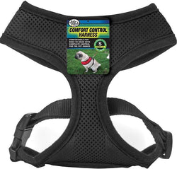 Four Paws Black Comfort Control Dog Harness image