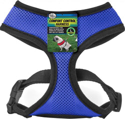 Four Paws Blue Comfort Control Dog Harness image