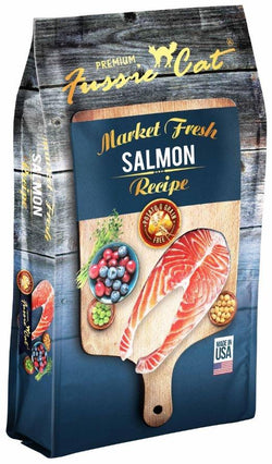 Fussie Cat Market Fresh Grain Free Salmon Recipe Dry Cat Food image