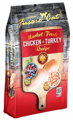 Fussie Cat Market Fresh Grain Free Chicken & Turkey Recipe Dry Cat Food image