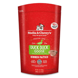 Stella & Chewy's Duck Duck Goose Frozen Raw Patties Dog Food image
