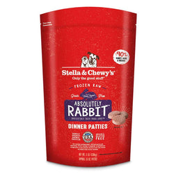 Stella & Chewy's Absolutely Rabbit Frozen Raw Patties Dog Food image