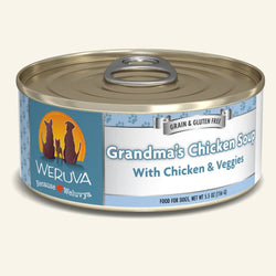 Weruva Grain Free Grandma's Chicken Soup With Chicken & Veggies Canned Dog Food image
