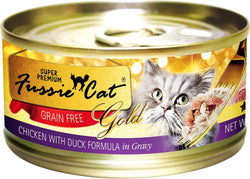 Fussie Cat Super Premium Grain Free Chicken with Duck in Gravy Canned Cat Food image