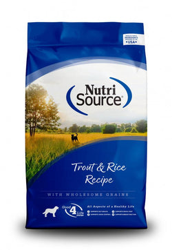 NutriSource® Trout & Brown Rice Recipe Dry Dog Food image