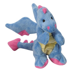 Go Dog Periwinkle Dragon with Chew Guard Technology Dog Chew Toy image