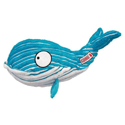 KONG CuteSeas Whale Crinkle Dog Toy image