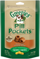 Greenies Pill Pockets Canine Cheese Flavor Dog Treats