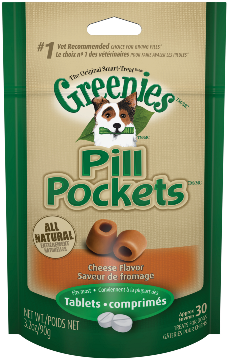 Greenies Pill Pockets Canine Cheese Flavor Dog Treats image