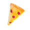 ZippyPaws Squeakie Emojiz Pizza Slice Plush Dog Toy