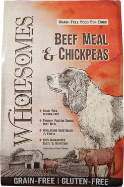 SPORTMiX Wholesomes Grain Free Beef Meal & Chickpeas Recipe Dry Dog Food image