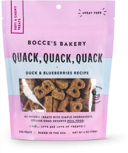 Bocce's Bakery Every Day Quack, Quack, Quack Soft & Chewy Dog Treats (6-oz) image