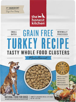 The Honest Kitchen Grain Free Turkey Recipe Whole Food Clusters Dry Dog Food image