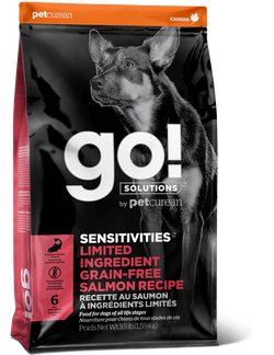 Petcurean GO! Solutions Sensitivities Limited Ingredient Salmon Recipe Dry Dog Food image