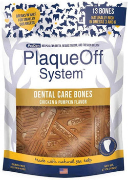 Proden PlaqueOff Dental Chicken & Pumpkin Dog Bones image