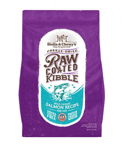 Stella & Chewy's Raw Coated Kibble Wild Caught Salmon Recipe Dry Cat Food image
