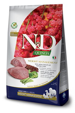 Farmina Natural & Delicious Quinoa & Lamb Weight Management Dog Food image
