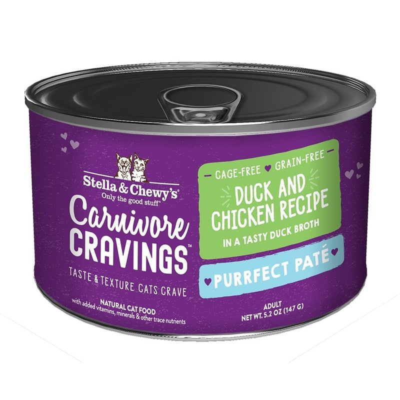 Stella & Chewy's Carnivore Cravings Purrfect Paté Duck & Chicken Recipe Wet Cat Food