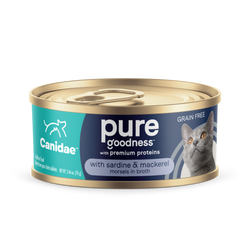 CANIDAE® PURE  With Sardine and Mackerel in Broth Wet Cat Food image