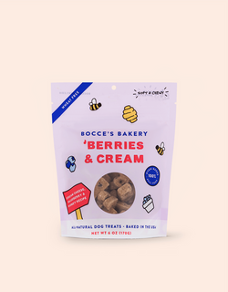 Bocce's Bakery Berries & Cream Soft & Chewy Treats (6 Oz.) image