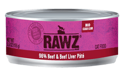 Rawz 96% Beef & Beef Liver Pate Cat Food image