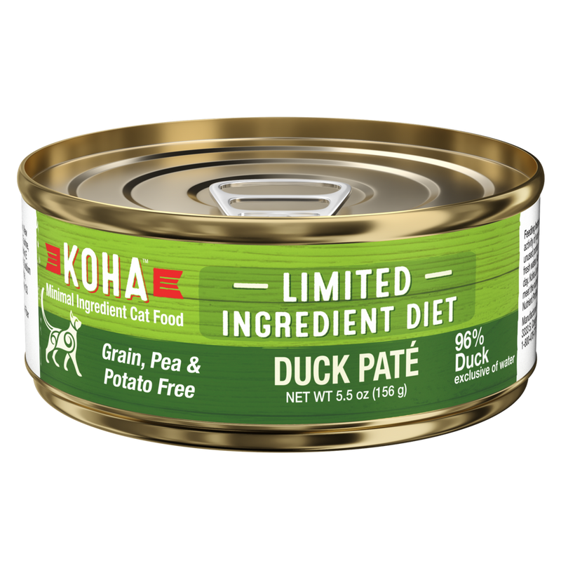 Koha Limited Ingredient Diet Duck Pâté for Cats (5.5-oz)