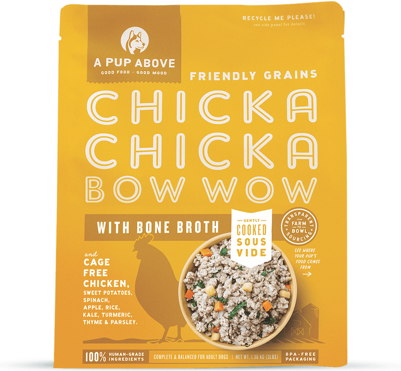 A Pup Above Chicka Chicka Bow Wow Dog Food