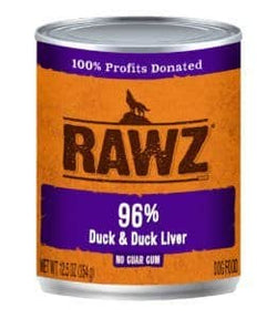 RAWZ® 96% Duck & Duck Liver Dog Food image