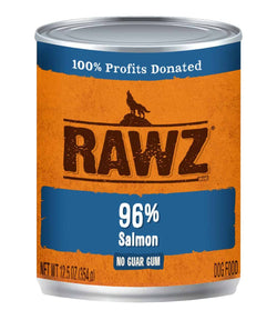 Rawz 96% Salmon Dog Food image