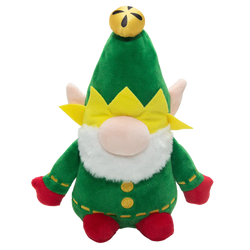 SnugArooz Elf the Gnome Dog Toy (Green) image