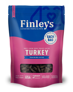 Finley's Turkey Recipe Soft Chew Training Bites (6 oz) image
