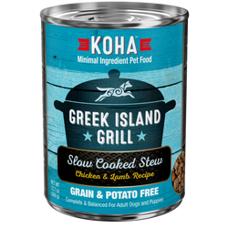 Koha Greek Island Grill Slow Cooked Stew Chicken and Lamb for Dogs (12.7-oz) image