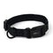 Dogline Nylon Flat Collar (Black, L 13"-20" W 3/4")