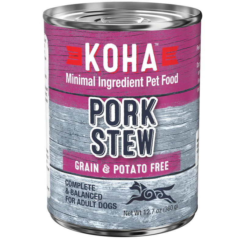 Koha Minimal Ingredient Pork Stew for Dogs