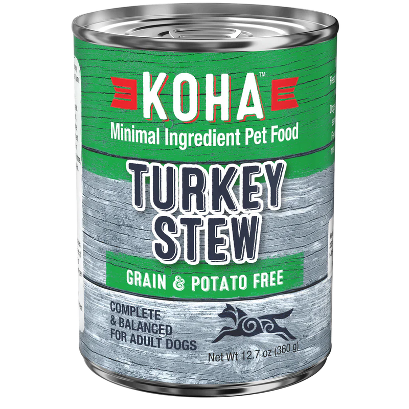 Koha Minimal Ingredient Turkey Stew for Dogs